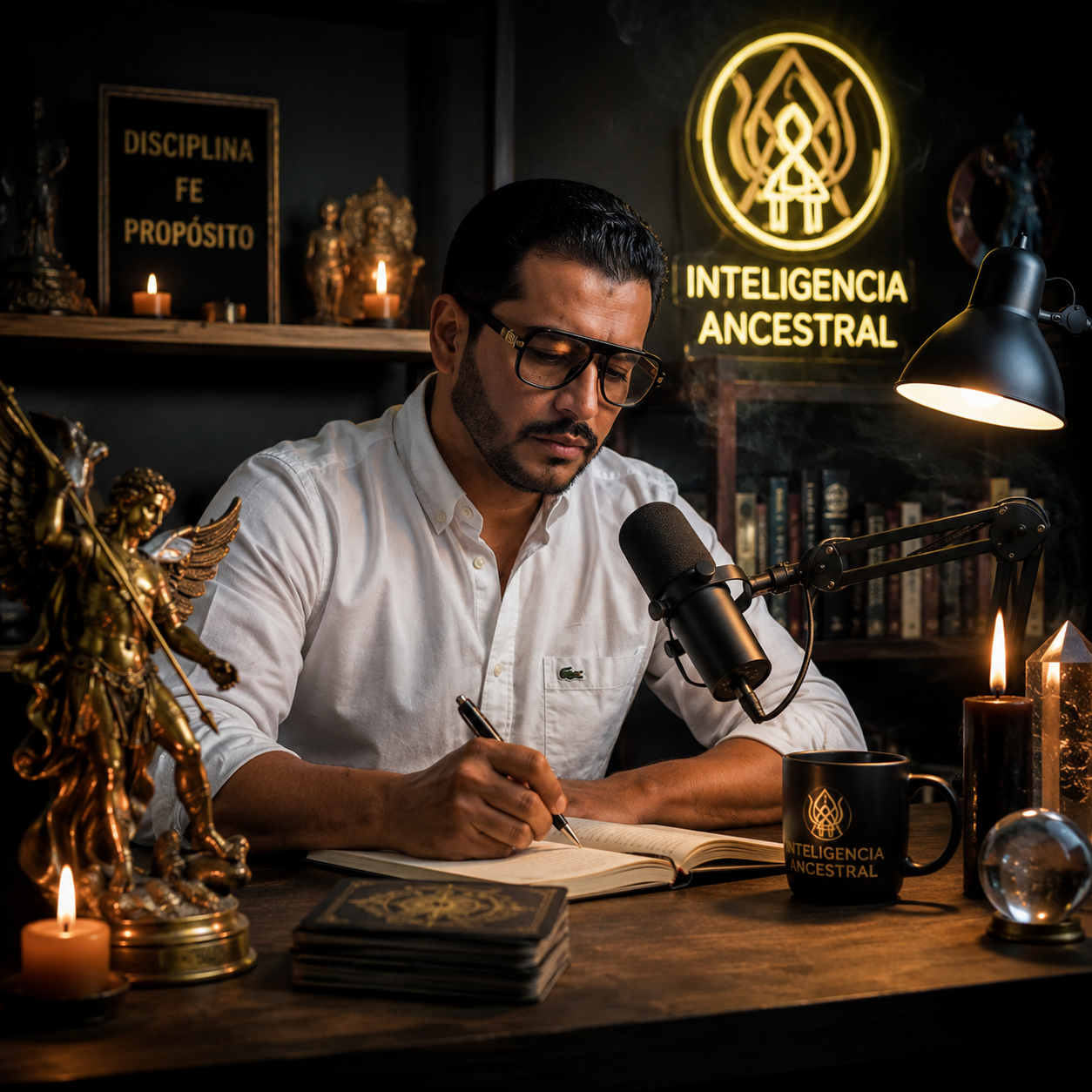 El estudio donde se reciben las sesiones virtuales