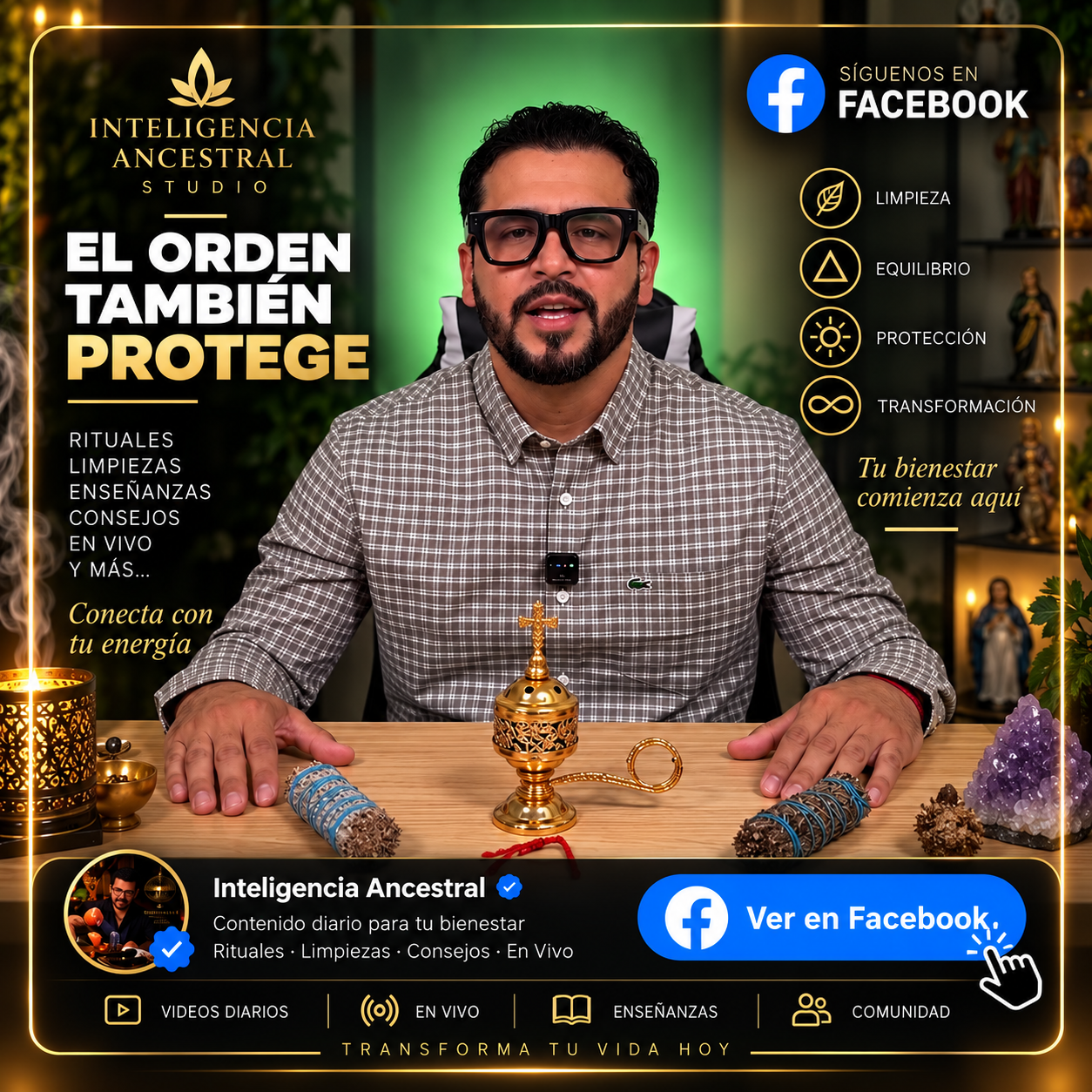 Reel de Facebook: El orden también protege